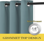 NICETOWN Blackout Curtain for Bedroom 72 inch Length - Image 2