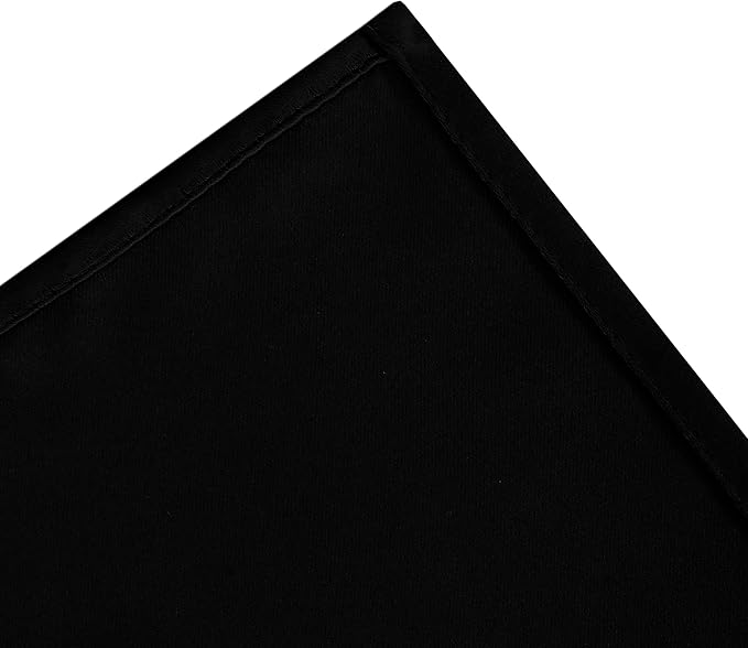 Black Thermal Blackout Curtains/52 x 54 Inch/Set of 2 Panels Room Darkening - Image 8
