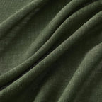 MIULEE Olive Green Linen Curtains 120 Inches Long - Image 4
