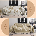 MYSKY HOME Boho Couch Cover Super Soft Couch Covers - Image 3
