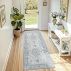RELEANY Washable Area Rug, Runner 3'x7', Water Repellent, Pet Friendly - Image 3