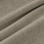 MIULEE 100% Blackout Linen Curtains 42 x 84 Inch Faux Linen 2 Panels | Thermal - Image 9