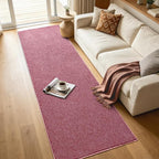 2x8 Red/White Runner Rug Washable Non-Slip - Image 7