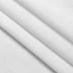 Linen Textured Half Curtains for Cafe Back Tab Rod Pocket Window Toppers - Image 7