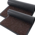 OLANLY 2-Pack Front Door Mats 47x23, Waterproof Heavy-Duty Doormats | Tan by OLANLY