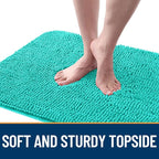 OLANLY Dog Door Mat for Muddy Paws 50x30, Super Absorbent Chenille Mud Mat | - Image 4