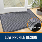 OLANLY Front Door Mat 59x23, Waterproof Heavy-Duty Indoor Outdoor Doormat | - Image 4