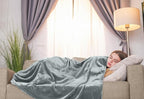 Utopia Bedding Soft Fleece Bed Blanket Throw Size Ash Grey | Microfiber Plush - Image 6