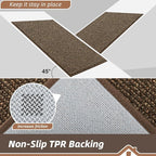 BEQHAUSE Kitchen Rugs 20"x32", Non-Slip Kitchen Mats - Image 4