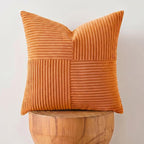 Fancy Homi 2 Packs Burnt Orange Decorative Throw Pillow Covers 20x20 Inch - Image 7