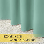 NICETOWN Door Curtain for Closet Doors 80 Inches Long 1 Panel, Room Divider - Image 6