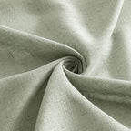 MIULEE Sage Linen Curtains 52x108 Inch - Image 8