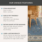 Blue Boho 3x20 Extra Long Hallway Runner Rug - Image 5