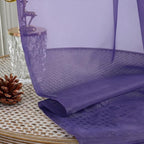 Purple Bedroom Curtains 2 Panel Sets 96 Inch Length, 59 Inch Extra Wide Light - Image 4