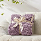 Snuggle Sac Buttery Purple Throw Blanket - Image 8