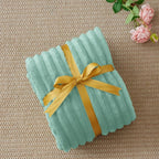 BEDELITE Ribbed Fleece Throw Blanket - Image 6