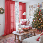 BGment 96 Inches Long Linen Curtains - Image 2