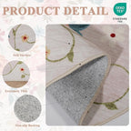 DUKINO 6ft Round Rug, Soft Washable Circle Rug - Image 5