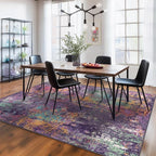 RELEANY Washable 8'x10' Abstract Area Rug - Image 2