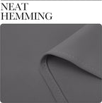 NICETOWN Grey Window Curtains for Bedroom - Image 6