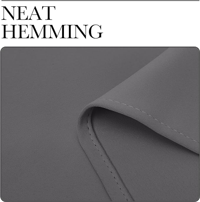 NICETOWN Bedroom Curtains Blackout Drapery Panels, Three Pass Microfiber - Image 8