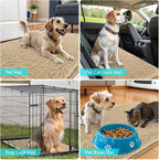 OLANLY Dog Door Mat for Muddy Paws 32x20, Super Absorbent Chenille Mud Mat | - Image 7