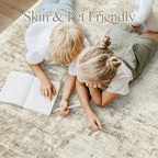 Soalmost Abstract Rug 5x7 Washable Area Rugs - Image 5
