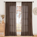 BGment Linen Curtains 90 Inch Length by BGment