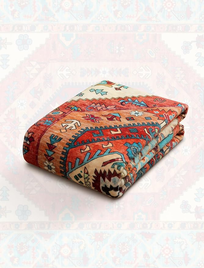 SERISSA 2'6"x16' Washable Non Slip Boho Runner Rug - Image 7