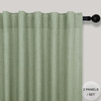 Sage Green Curtains 72 Inch Length - Image 9