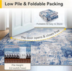 RELEANY Washable 6'x9' Abstract Area Rug - Image 6