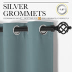 NICETOWN Modern Blackout Curtains Noise Reducing, 2 Panels, W55 x L120 -Inch - Image 3