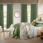 Pitalk Olive Green Curtains 102 Inch Length - Image 2
