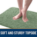 OLANLY Dog Door Mat for Muddy Paws 54x24, Super Absorbent Chenille Mud Mat | - Image 4