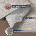 2x5 Washable Runner Rugs，Modern Abstract Rug Runner, Ultra-Thin Kitchen Runner - Image 4