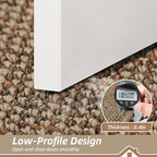 BEQHAUSE Dirt Trapper Door Mat 24" x 60", Non-Slip Washable Doormats, Low - Image 4