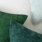 Set of 4 Soft Textured Decorative Throw Pillow Covers 18x18 Inch Cozy Farmhouse - Image 6