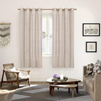 YoungsTex Natural Linen Curtains 78 Inch Length - Image 2