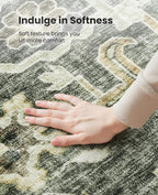AMADA HOMEFURNISHING 5x7 Area Rugs, Washable Living Room Rug Low-Profile - Image 6