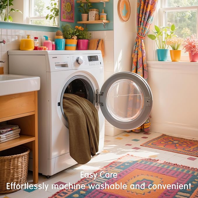 Hokway Couch Cushion Covers Stretch Cushion Covers Sofa Seat Cushion Slipcover - Image 9
