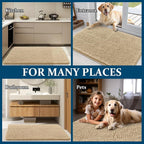 OLANLY Dog Door Mat for Muddy Paws 59x32, Super Absorbent Chenille Mud Mat | - Image 8
