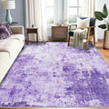 RELEANY Washable 6'x9' Abstract Area Rug by RELEANY