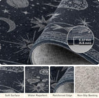 Vacuum-Friendly, 2x6 Washable Area Rug - Image 4