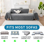 HAOMAIJIA Non Slip Couch Cover Sofa Covers - Image 5