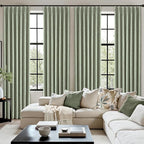 MIULEE Sage Green Pinch Pleated 100% Blackout Linen Curtains 40x84 Inches | - Image 7