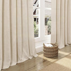 Extra Long Linen Curtains 122 Inch Length - Image 5