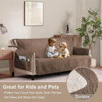 Quilted Grand Sofa Covers Washable, Couch Cover - Image 8