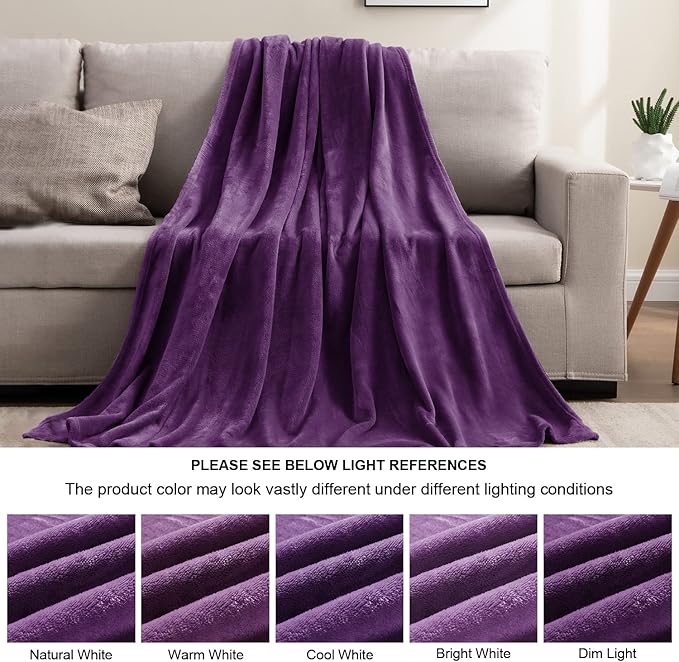 BEDELITE Fleece Blanket Soft Plush Throw - Image 6