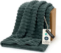 Bedsure Soft Throw Blanket for Couch Decor Gifts Mallard Green 50"x70" | by Unknown