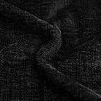 CaliTime Decorative Couch Throw Pillow Covers 20 X 20 Inches Black | Pack of 2 - Image 2